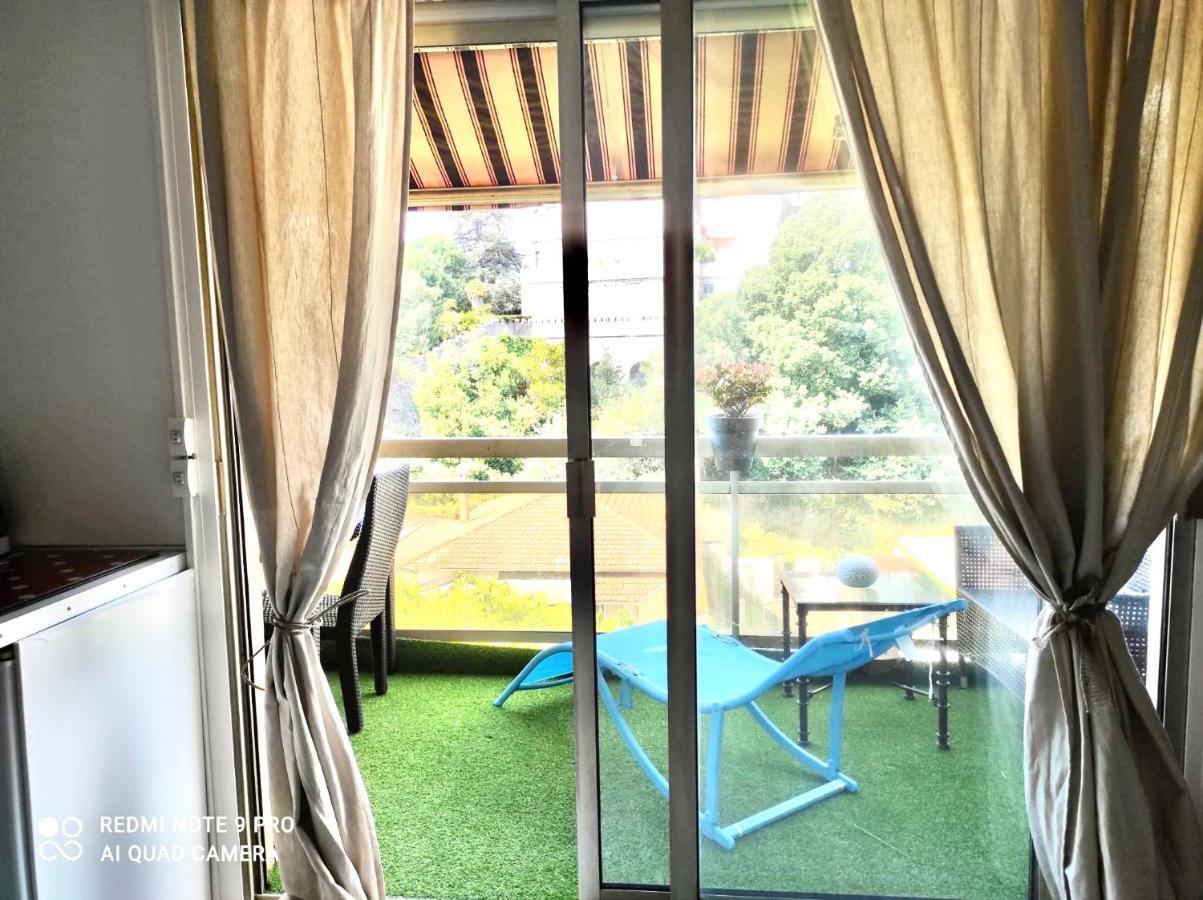 Luxurious Studio In Cannes 450M From Sea With Terrace And Air Conditioning And Private Parking Exteriér fotografie