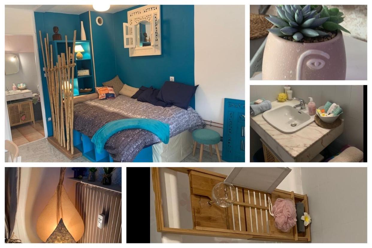 Luxurious Studio In Cannes 450M From Sea With Terrace And Air Conditioning And Private Parking Exteriér fotografie