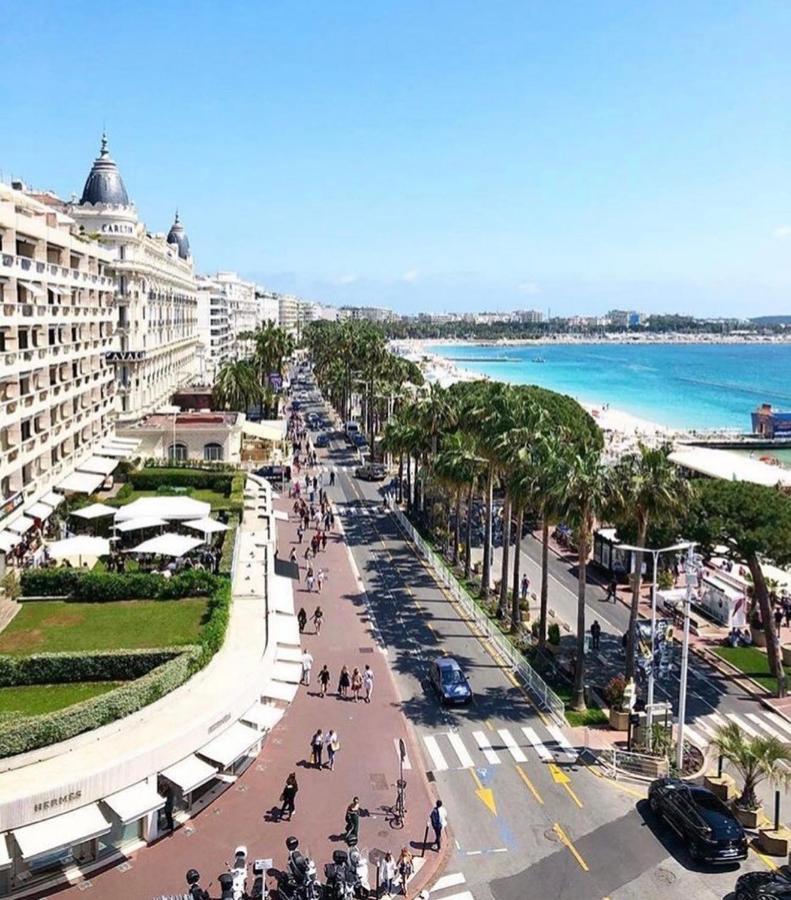Luxurious Studio In Cannes 450M From Sea With Terrace And Air Conditioning And Private Parking Exteriér fotografie